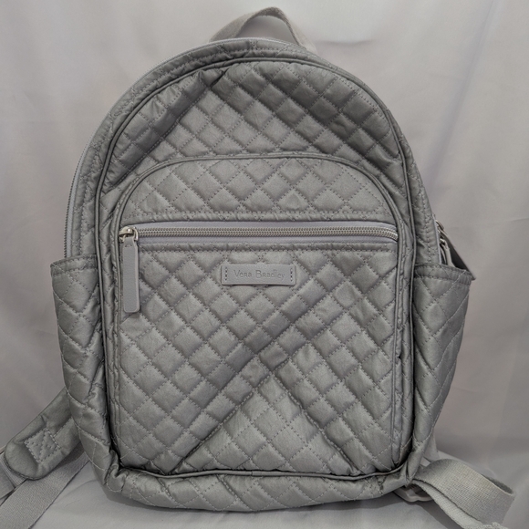 Vera Bradley Quilted Gray Backpack main image 6